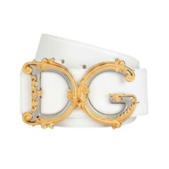 CINTURA IN VITELLO CON LOGO