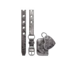 CINTURA LE CAGOLE CON CHARM E STRASS DA DONNA IN NERO