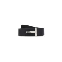 ELEGANTE CINTURA IN PELLE NERA