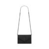 POCHETTE ENVELOPE CON CATENA CASSANDRE CLASSICA IN PELLE GRAIN DE POUDRE