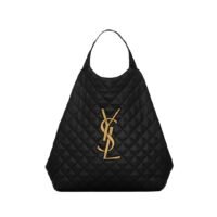 MAXI SHOPPING BAG ICARE IN PELLE DI AGNELLO TRAPUNTATA