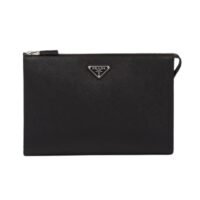 Pouch in Saffiano