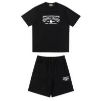 Set Denim Tears African Diaspora Logo Black