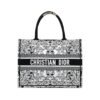 2022 Medium Embroidered Book tote bag