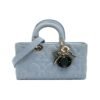 2022 Small Denim Macrocannage Lady D Joy satchel