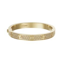Love Bracelet, Diamond-Paved