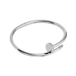 Just a Nail Bracelet, White Gold, Diamonds