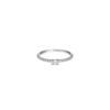 Spark Ring with an Emerald-Cut Diamond