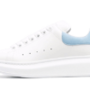 Oversized White Powder Blue