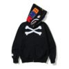 Hoodie BAPE Shark Skull Full-Zip Camo BP078