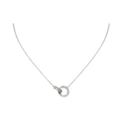 Love Necklace, Diamond-Paved