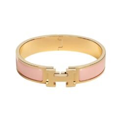 Clic H Bracelet With Gold-Plated Hardware