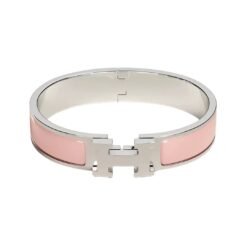 Clic H Bracelet With Palladium-Plated