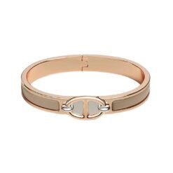 Mini Clic Anchor Chain Bracelet With Rose Gold-Plated