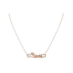 Panther Necklace, Rose Gold