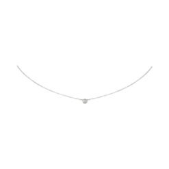 Love Necklace XS, White Gold