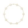 Necklace, 10 Motifs White Mother-of-Pearl