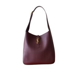 Hobo Grande In Pelle Morbida Marrone