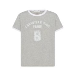 Jersey grigio e bianco