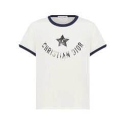 Jersey bianco, nero e blu navy