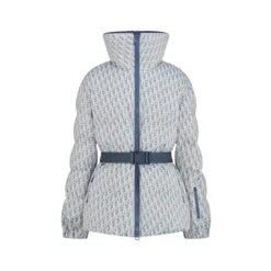 Taffetà tecnico Oblique blu-bianco