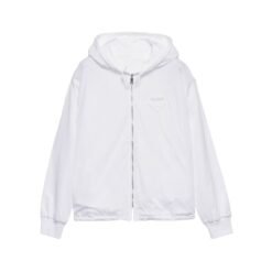 Reversible jersey hoodie