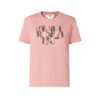 T-shirt in cotone rosa