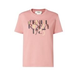 T-shirt in cotone rosa