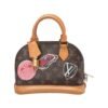 Borsa a tracolla Alma BB Monogram World Tour