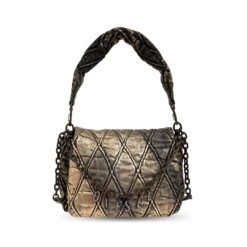 Borsa a spalla con applicazione