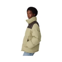 Puffer Travertino Beige/Marrone