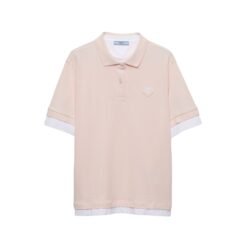 Polo in piquet e jersey