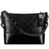 Gabrielle Hobo Nero 28 cm
