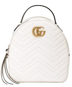 GG Marmont Backpack Bianco 23 cm